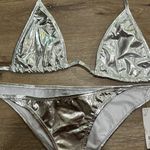Silver Bikini Set Photo 1
