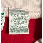 Shenanigans VINTAGE Womens Sweater S Red Gingerbread Men & Candy Canes Pattern Photo 3