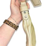 Aimee Kestenberg SOFT METALLIC GOLD PINCH QUILT CROSSBODY BAG PURSE Photo 2