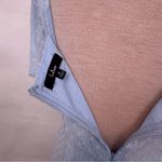 Lulus Bimini Periwinkle Blue Swiss Dot Tie Photo 3