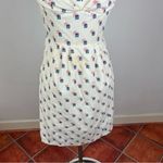 Anthropologie Girls of Savoy Stamp Halter Dress Photo 3