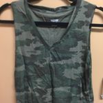 Merona Crop Camo V-Neck Tank Photo 0