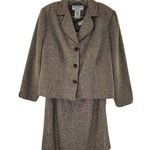 Jessica Howard  Women's Brown Dress & Blazer Casual Set Photo 0