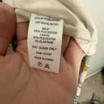 ASTR The Label Santorini One Shoulder Dress Off White Retro Floral Medium Photo 3