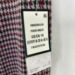 Nine West Womens Slacks Dress Pants Size 14 Houndstooth Career Office NWT Ankle Photo 9