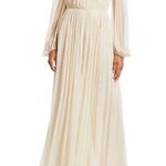 AMUR NEW Robbie Plunging Wide Leg Jumpsuit Size 8 Photo 7