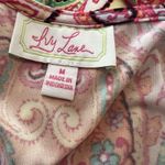 Ivy Lane Women’s Dress Medium Paisley Cold Shoulder Orange Photo 2