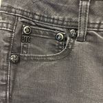 Miss Me Black Skinny Jeans Raw Hem Sequins Pockets Western Goth Embellished Photo 3