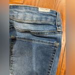 Almost Famous  Distressed Blue Flare Jeans Photo 9