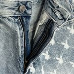 PacSun Women’s Juniors Playboy by  Denim Cutoff Shorts With Bunny Print Size 23 Photo 7