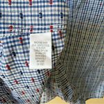 Panhandle Women's Western Blue Plaid Sleeveless Button-Up Shirt Size XL Photo 2