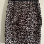 Boden Black and Pink Mini Skirt lined zipper women’s 4 Petite preppy‎ coquette Size 4P Photo 0