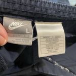 Nike  Capri Cropped Cargo Pants Womens Black Drawstring Activewear‎ Large Photo 7