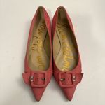 Sam Edelman  Sonja Suede Leather Buckle Flats in Baltic Pink Size 9.5 Photo 1