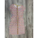 Boden Amelie Print Jersey Dress In Ivory, Palm Tile Size 6 Photo 7