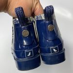 Sakroots  navy rhyme ankle rain boots‎ size 7 Photo 4