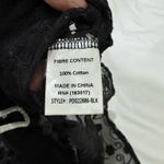 Princess Polly NWT  Britton Lace Black Floral Sheer Sleeveless Maxi Dress- Size 8 Photo 6