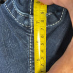 True Religion  Denim Blue Jeggings Skinny Low Rise Jeans Pullon Size 26 EUC #2509 Photo 9