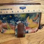 OZ Orifaz Argentine Brown Floral Cross Body Bag Leather Retro Vtg Y2k Artsy Photo 10