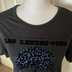 ZARA W&B Collection Les Rendez Vous Skull Tee Photo 5