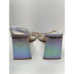 BP  Sandals Womens Size 10 Lilac Parker Ankle Strap Chunky Triangular Heels Photo 7