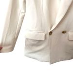 WAVERLY GREY Oversized Blazer White Small Photo 2