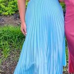 Abercrombie & Fitch Abercrombie Satin Pleated Maxi Dress Photo 3