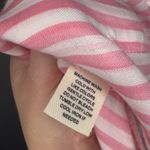 Westbound  woman's button down pink & white striped blouse blouse size medium Photo 5