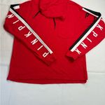 PINK - Victoria's Secret  Red Cowl Neck Sweater Photo 3