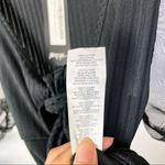 Nasty Gal NWT  Don’t Tie So Hard Ribbed Bodysuit Size 8 in Black Photo 9