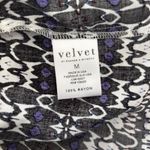 Velvet By Graham & Spencer Tunic Top Womens Medium Ikat Printed Relaxed Fit M Photo 9