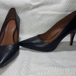 Coach Waverly G2879 Black Leather Pumps Heel Kitten Women's Size 10B Gently Used Photo 0