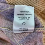 Plenty by Tracy Reese Argyle Sweater Vest Sleeveless Knit Top Dress Medium Retro Tan Photo 4