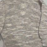 Women’s Mohair Silk Wool blend Loose Knit Mock neck Sweater Large Heather Ombre Photo 0