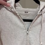 Uniqlo  Beige Full Zip Sweatshirt Photo 1