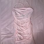 Streetwear Society  Soft Pink Ruched Dress Photo 2