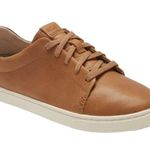 Olukai Pehuea Li Ili Sneakers Lace Up Low Top Genuine Leather Casual Brown 7 Photo 0