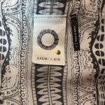Akemi + Kin Anthropologie Tribal Tank L | White Grey Black Sleeveless | MSRP $68 Photo 2