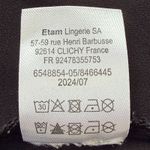 ETAM Black Lace Camisole Top 'attitude' pajama lounge XL Lingerie Sleep Photo 6