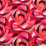 Wet Seal Pink and Orange Patterned Mini Dress Photo 1