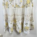 a.n.a Vintage. Aman Boho Floral Lace Tiered Dress 1X Cotton Sleeveless Cottagecore Photo 7