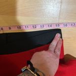 Disney 1960s Minnie & Mickey Mouse Red Felt Rockabilly Poodle Skirt with Elastic Waist Photo 9