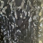 W•too WTOO Navy Blue Sequin Dress Photo 5