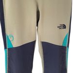 The North Face Women's Steep Tech High Rise Fleece Olive Black Leggings large Photo 4