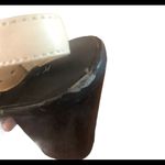 Kelsi Dagger  Brooklyn Tan Perforated 4” Sandal 10M Vacation Chinky Boho Photo 4