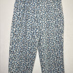 Draper James  Women Floral Cropped Cozy Boho Cottage Cotton Pull-on Pant Size XL Photo 0