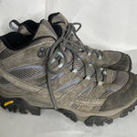 Merrell  Moab 2 Mid Waterproof  Navy Hiking Shoe Navy Morning Women's Size 7.5 Photo 0