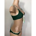 PilyQ New. PQ tropical reversible bandeau bikini set. M-top/S-bottom. Retails $1 Photo 8