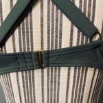 Ambrielle Olive Green Lace Applique Detail Crisscross Back Bikini Top Women SZ L Size L Photo 6