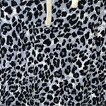Zenana Outfitters Blue/Gray Animal Print Hoodie Women’s Large Photo 3